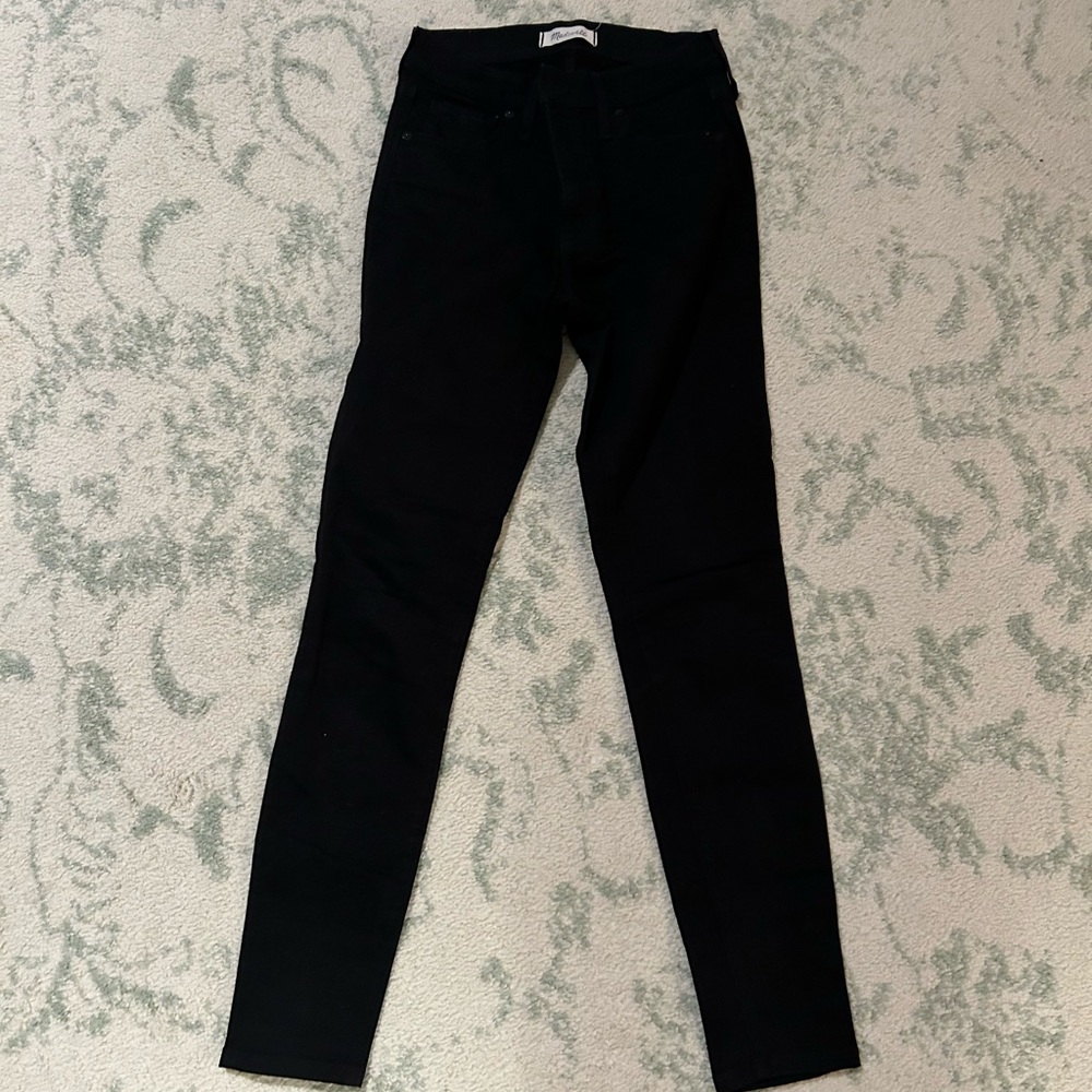 Black Madewell high rise 9” skinny jeans size 27T